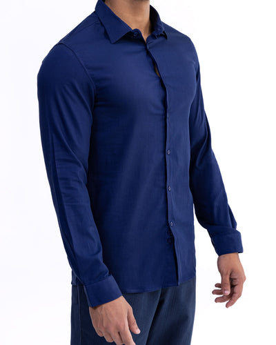 Men Slim Fit Casual Shirt