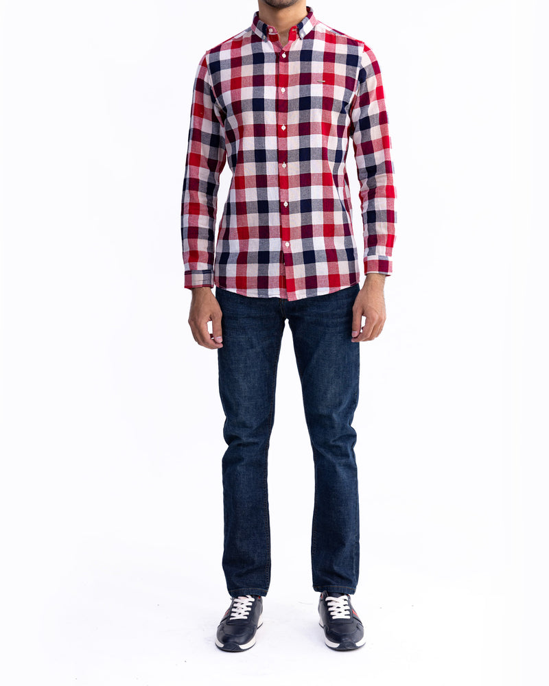 Men Regular Fit Casual Shirt - Engine - Buy Now