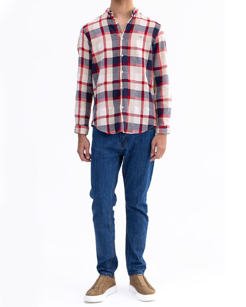 Men Regular Fit Casual Shirt - Engine - Buy Now