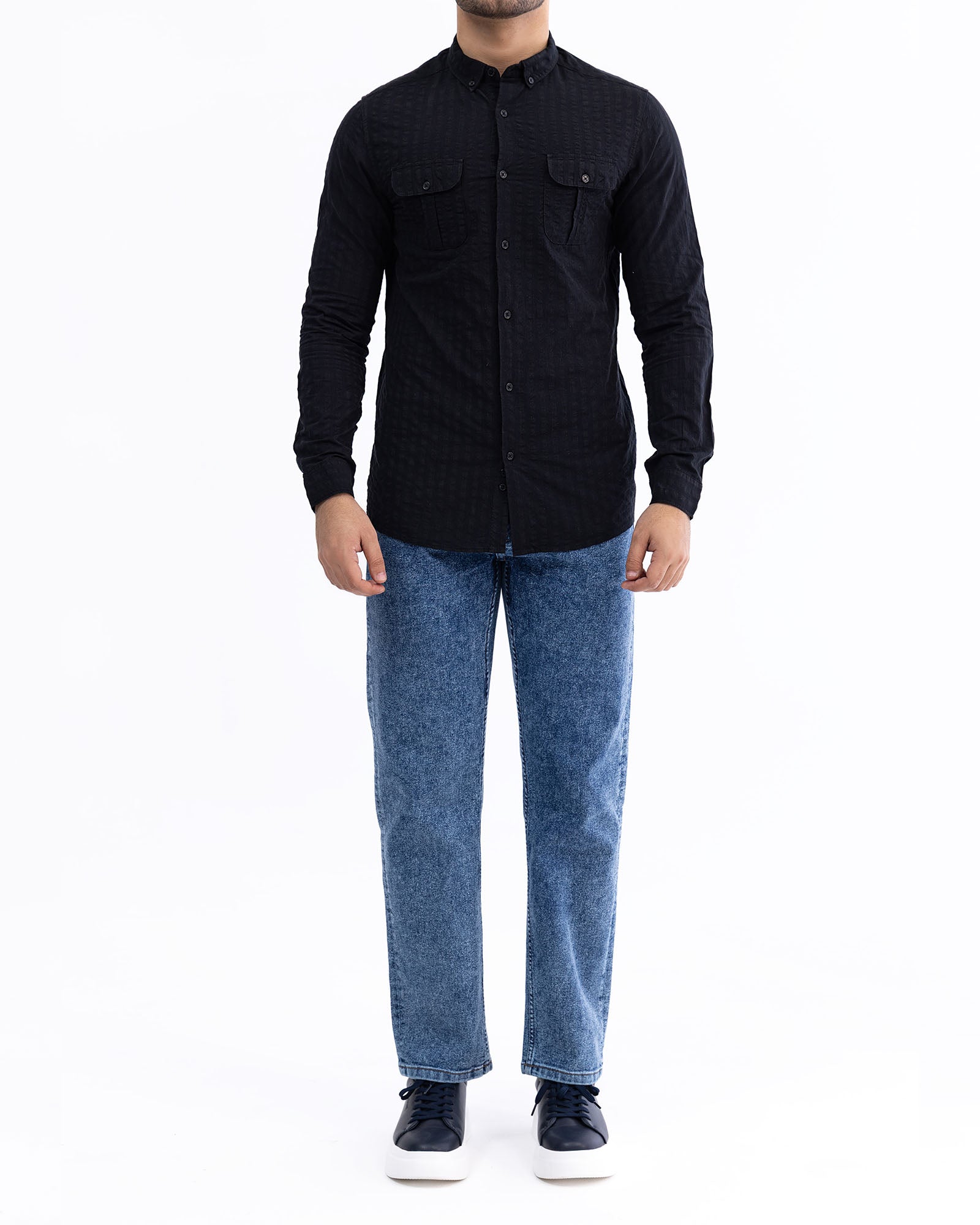 Men Slim Fit Casual Shirt