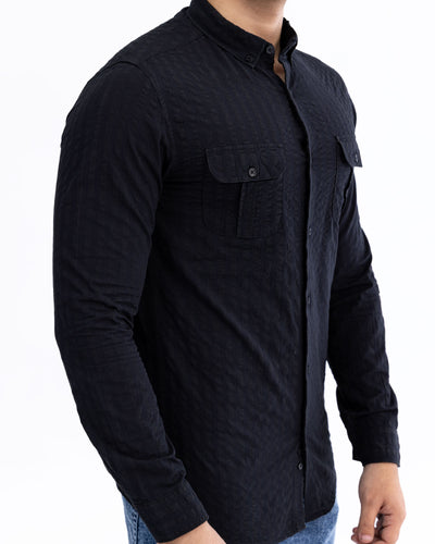 Men Slim Fit Casual Shirt