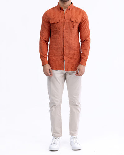 Men Slim Fit Casual Shirt