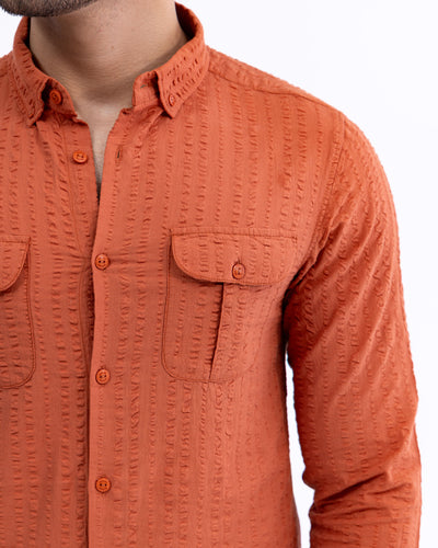 Men Slim Fit Casual Shirt