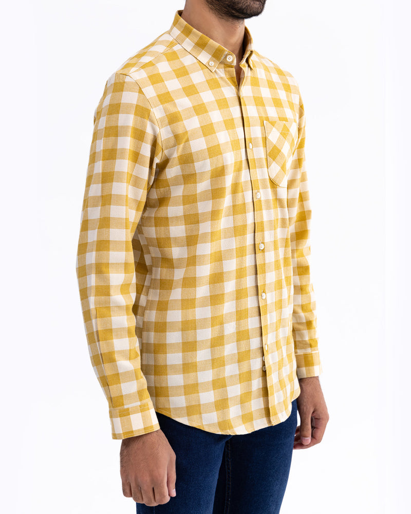 Men Regular Fit Casual Shirt - Engine - Buy Now