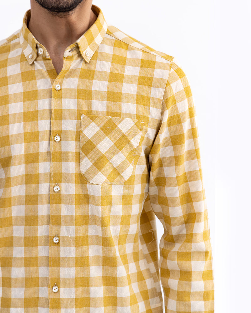 Men Regular Fit Casual Shirt - Engine - Buy Now