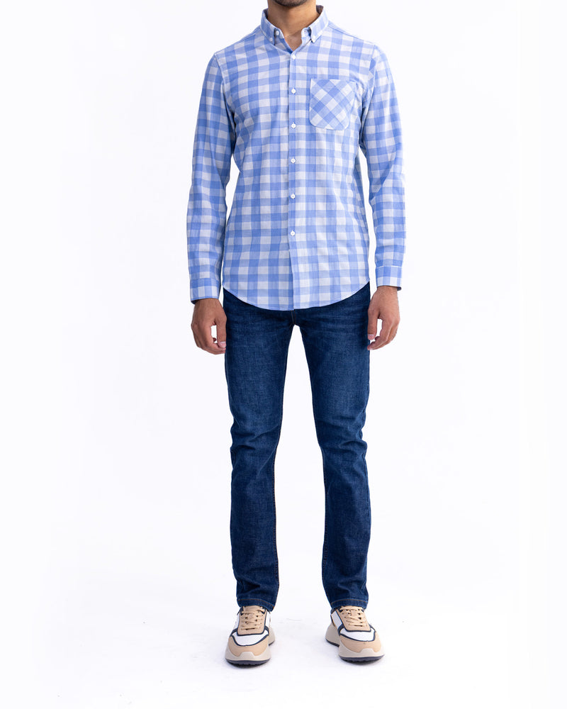 Men Regular Fit Casual Shirt - Engine - Buy Now