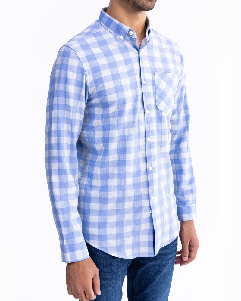 Men Regular Fit Casual Shirt - Engine - Buy Now