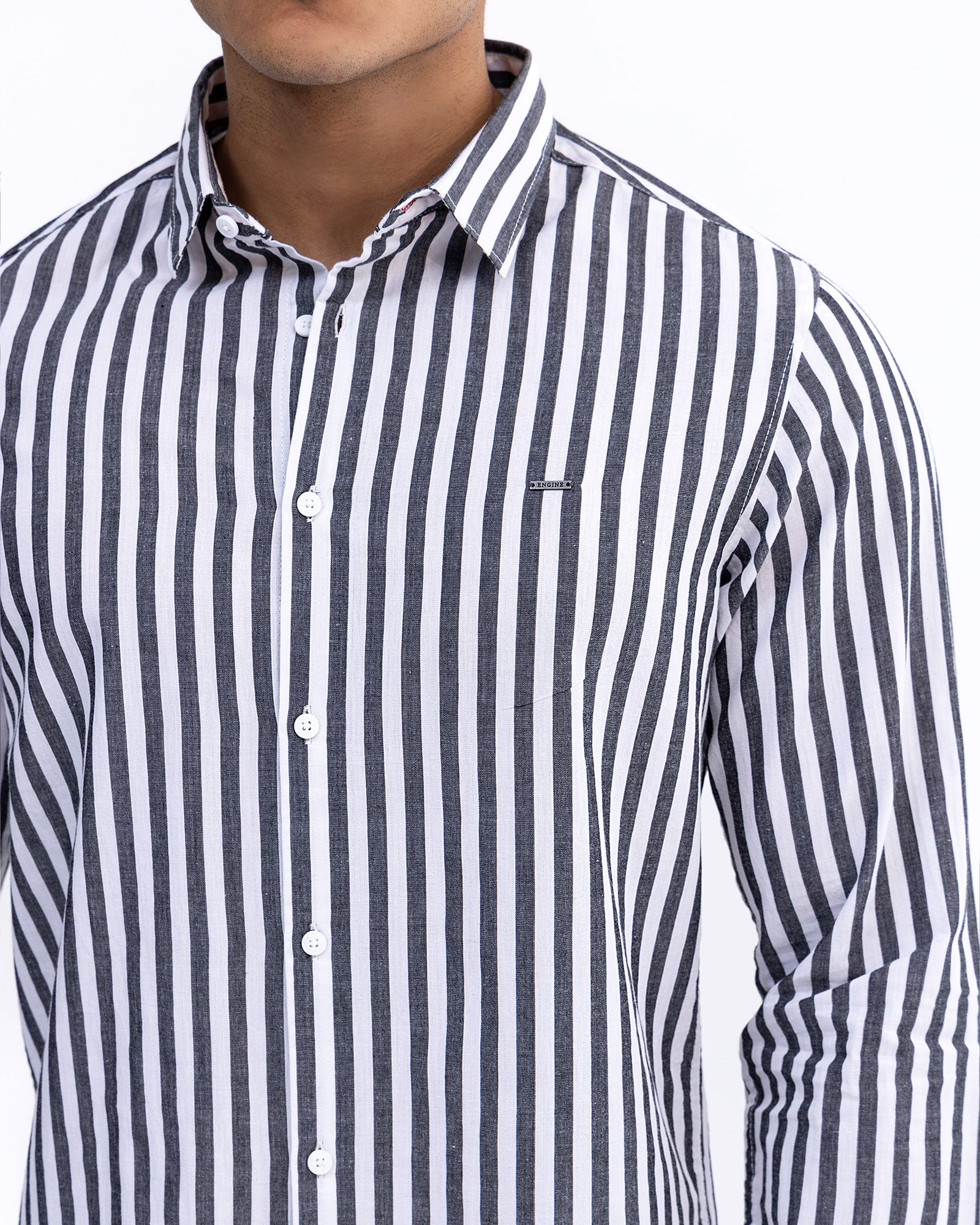 Men Slim Fit Casual Shirt - Engine - Buy Now