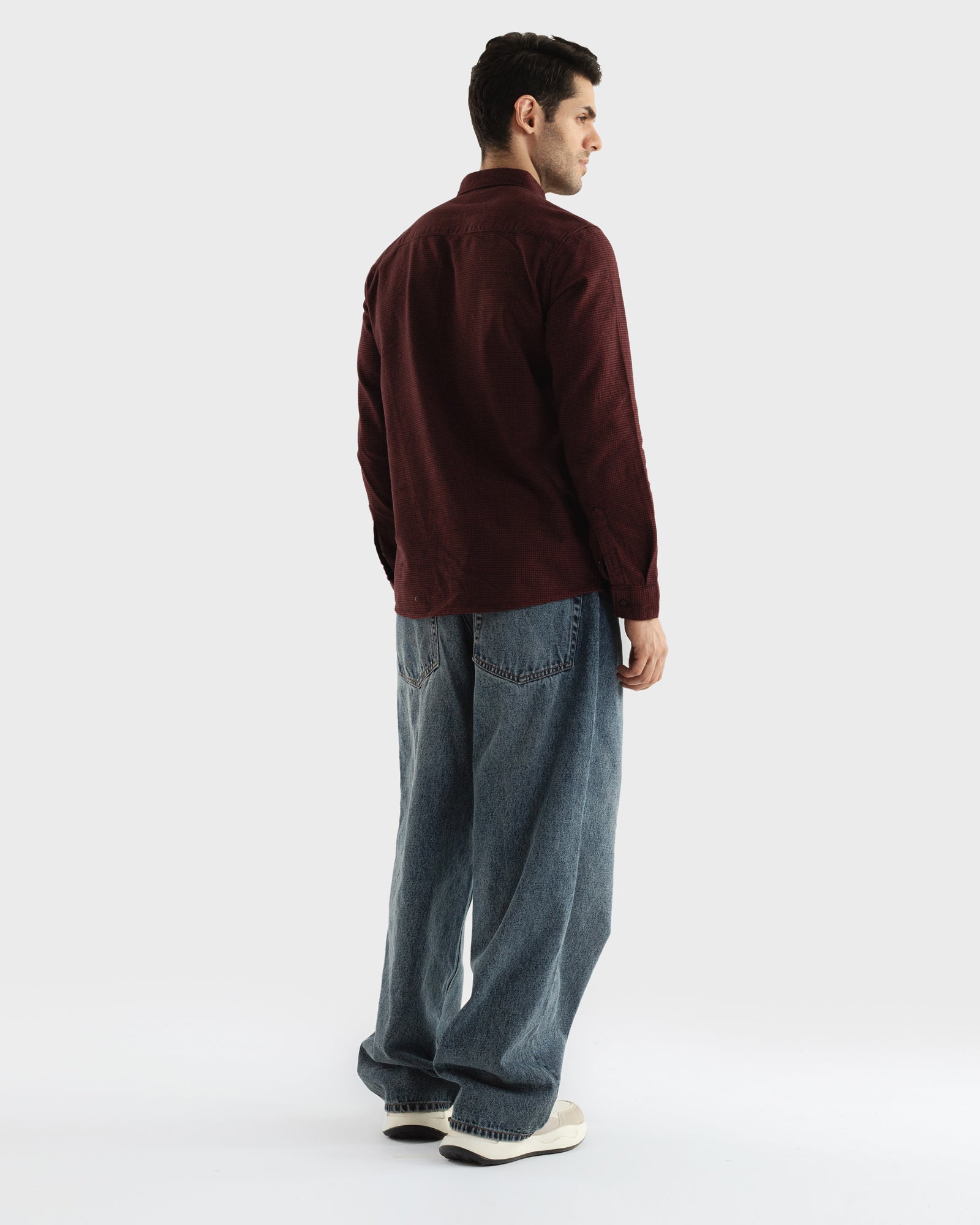 Men Regular Fit Casual Shirt - Engine - Buy Now