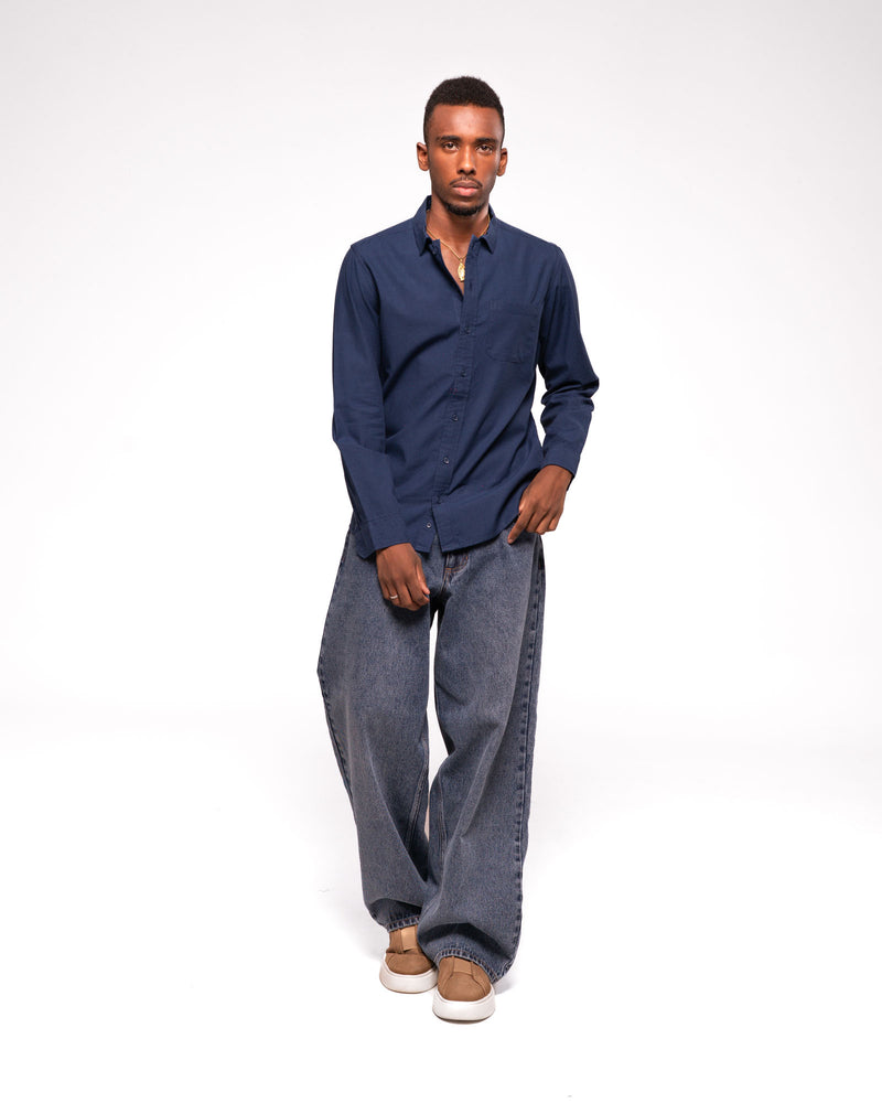 Men Regular Fit Casual Shirt - Engine - Buy Now