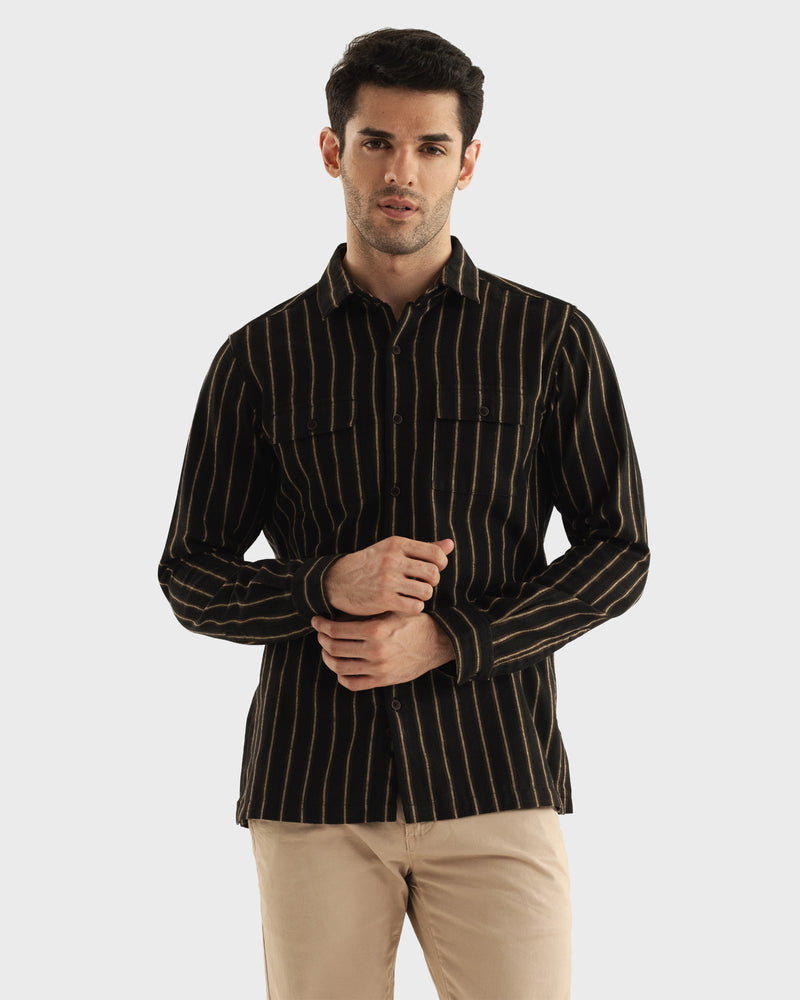 Men Regular Fit Casual Shirt - Engine - Buy Now