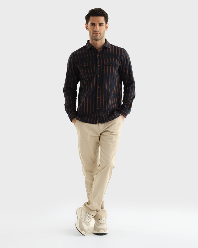 Men Regular Fit Casual Shirt - Engine - Buy Now