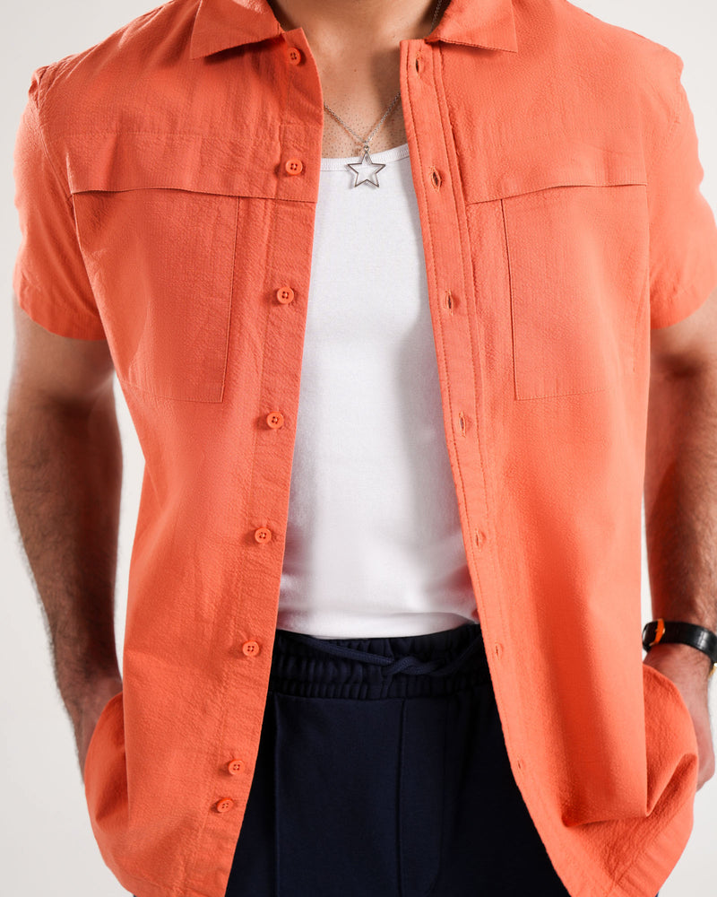 Men Regular Fit Casual Shirt - Engine - Buy Now