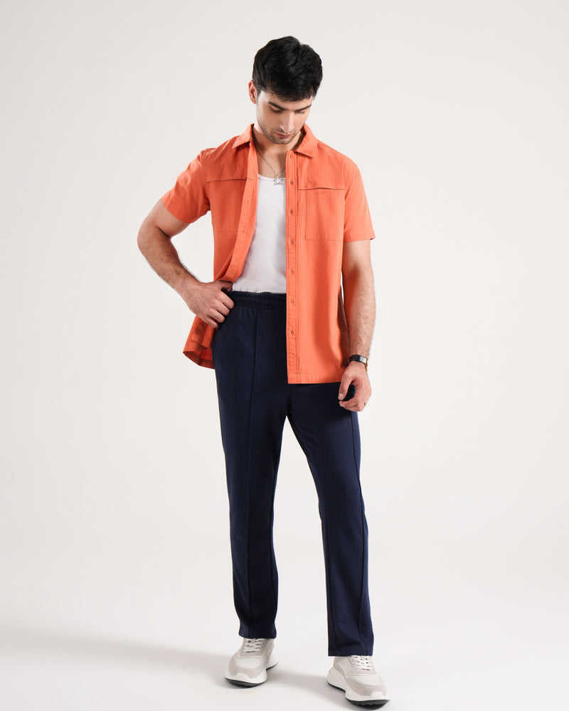 Men Regular Fit Casual Shirt - Engine - Buy Now