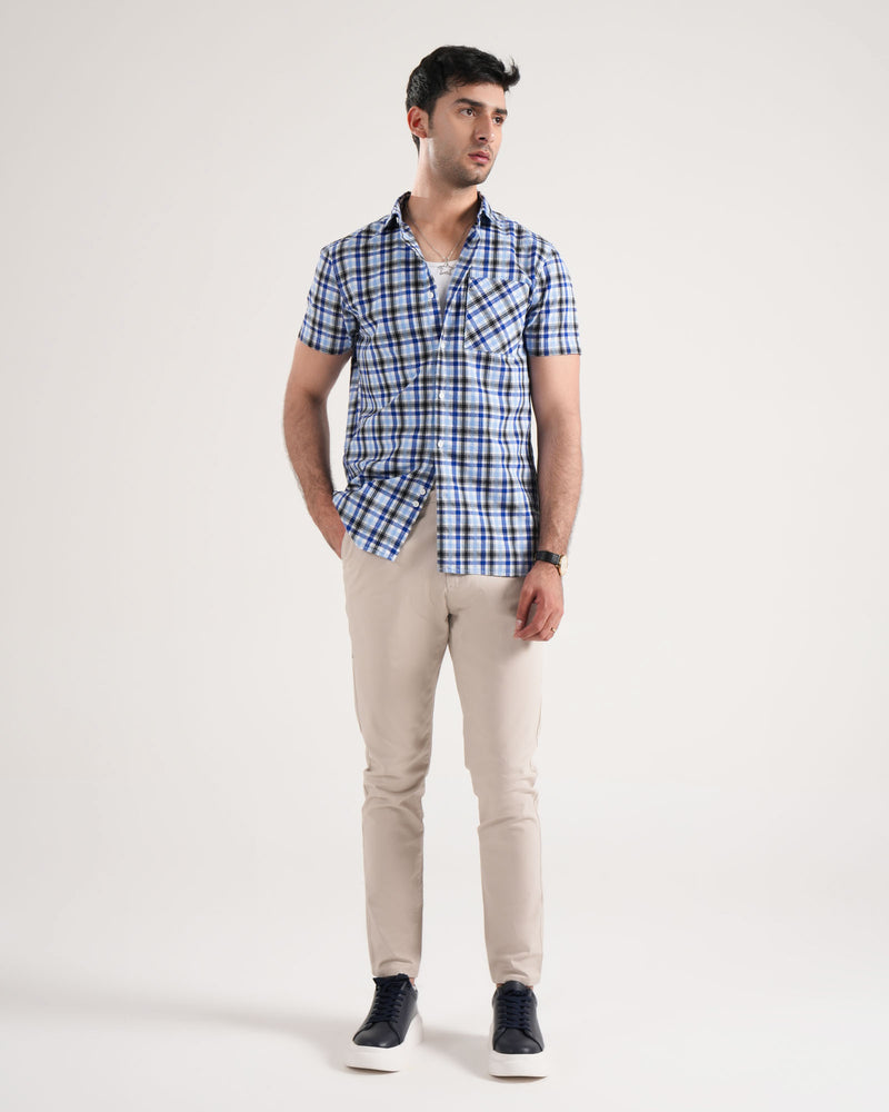 Men Regular Fit Casual Shirt - Engine - Buy Now
