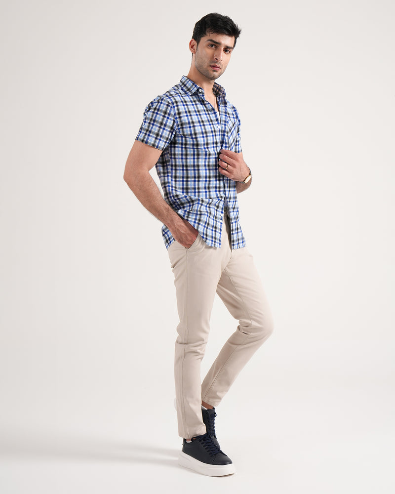 Men Regular Fit Casual Shirt - Engine - Buy Now