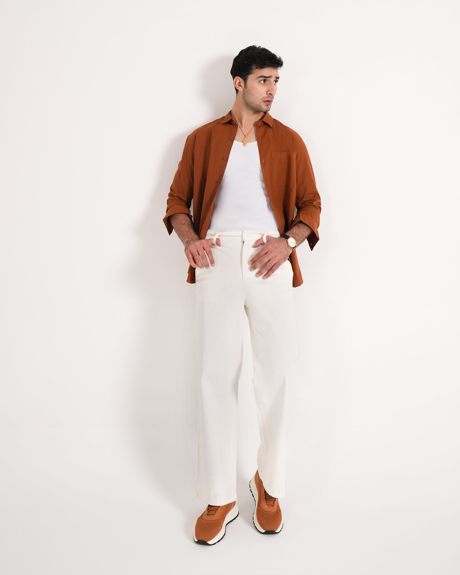 Men Regular Fit Casual Shirt - Engine - Buy Now