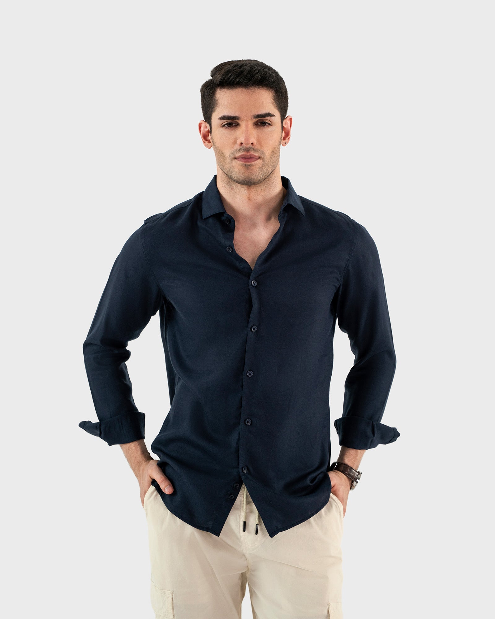 Men Regular Fit Casual Shirt - Engine - Buy Now