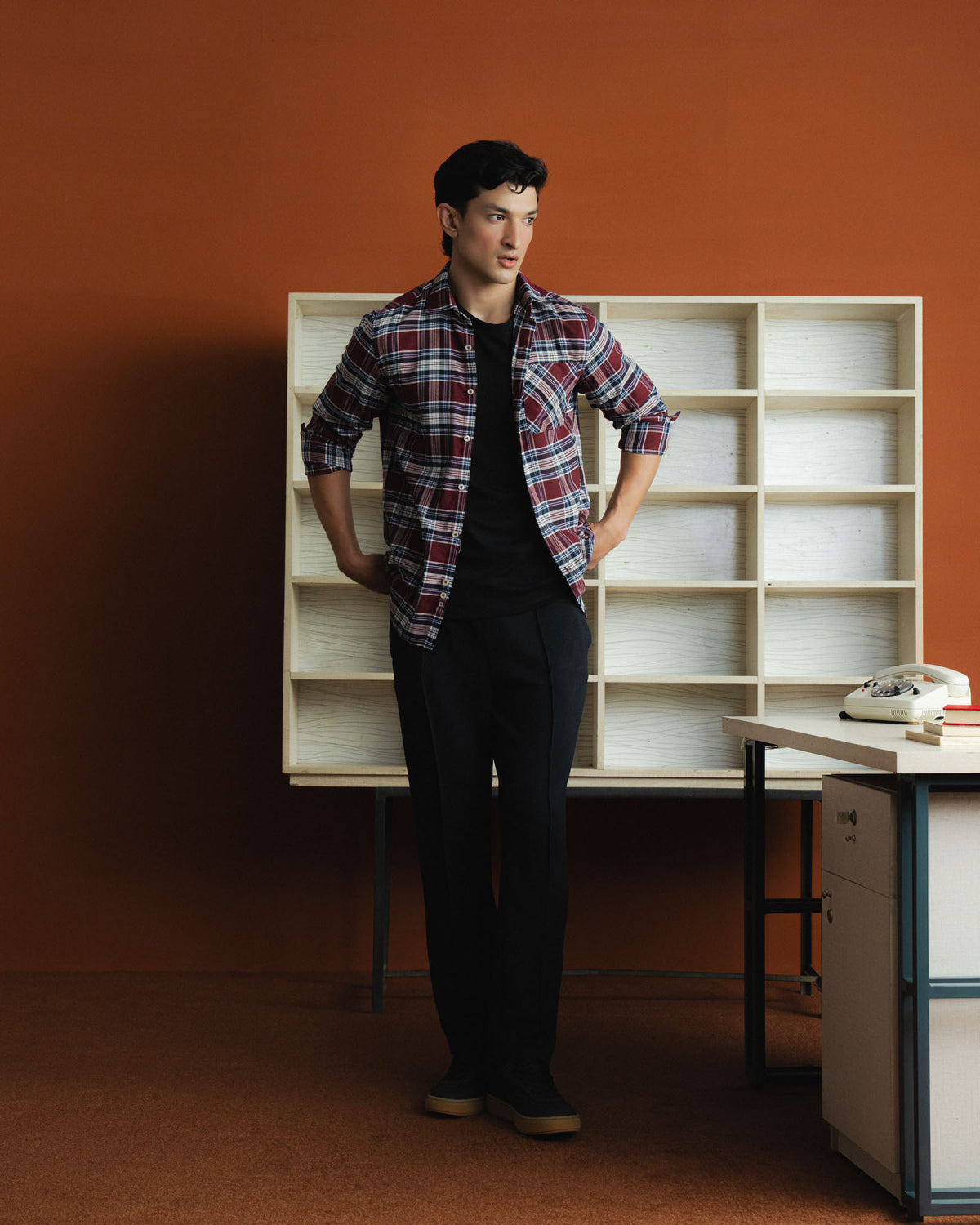 Men Regular Fit Casual Shirt - Engine - Buy Now