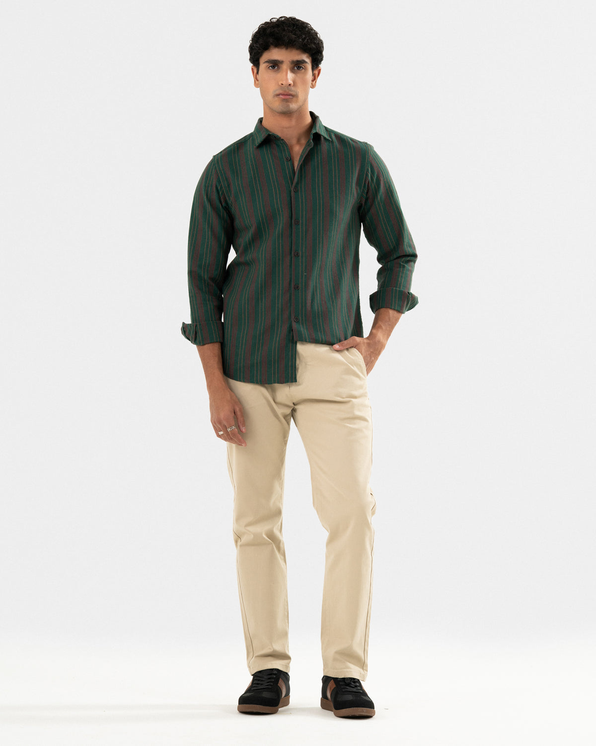 Men Regular Fit Casual Shirt - Engine - Buy Now