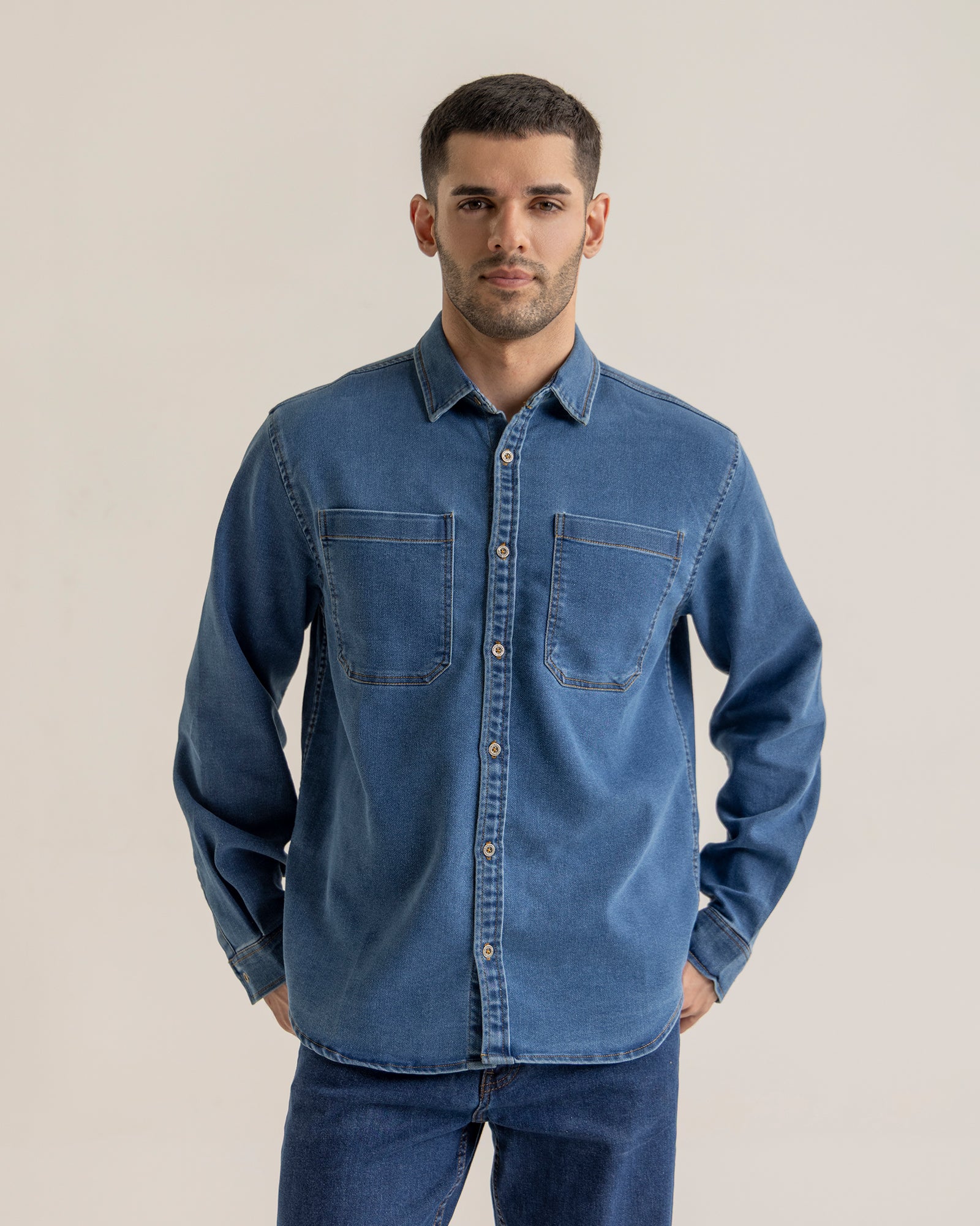 Men Regular Fit Casual Shirt