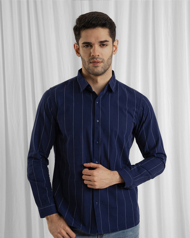Men Regular Fit Casual Shirt - Engine - Buy Now