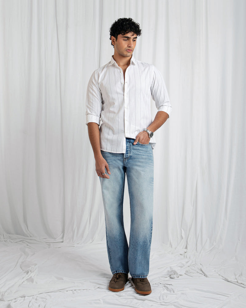 Men Regular Fit Casual Shirt - Engine - Buy Now