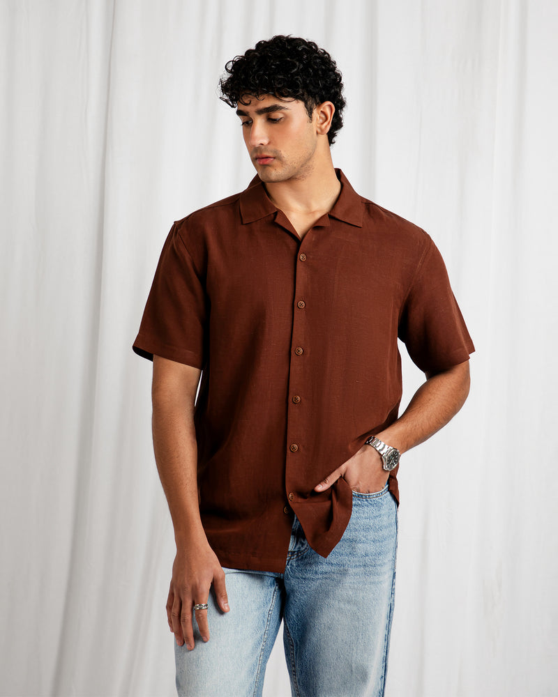 Men Relax Fit Casual Shirt - Engine - Buy Now