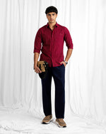 Men Regular Fit Casual Shirt - Engine - Buy Now
