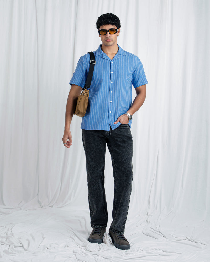 Men Relaxed Fit Casual Shirt - Engine - Buy Now