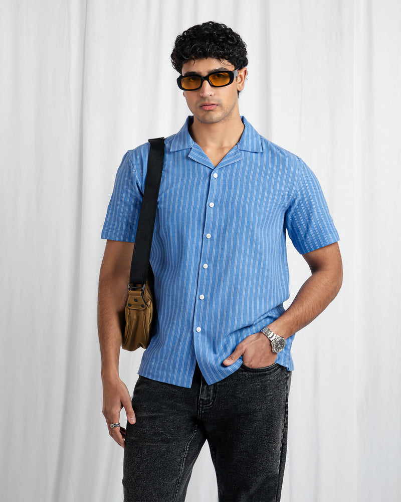 Men Relaxed Fit Casual Shirt - Engine - Buy Now