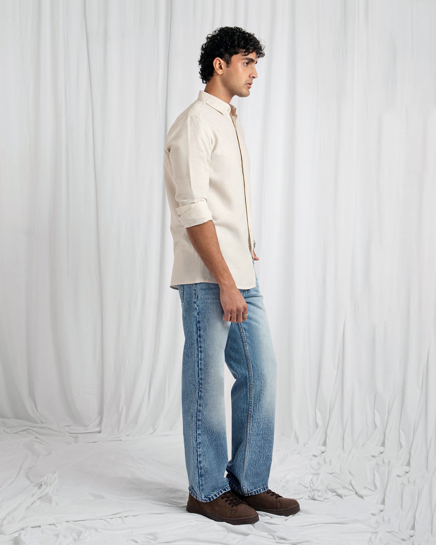 Men Regular Fit Casual Shirt - Engine - Buy Now