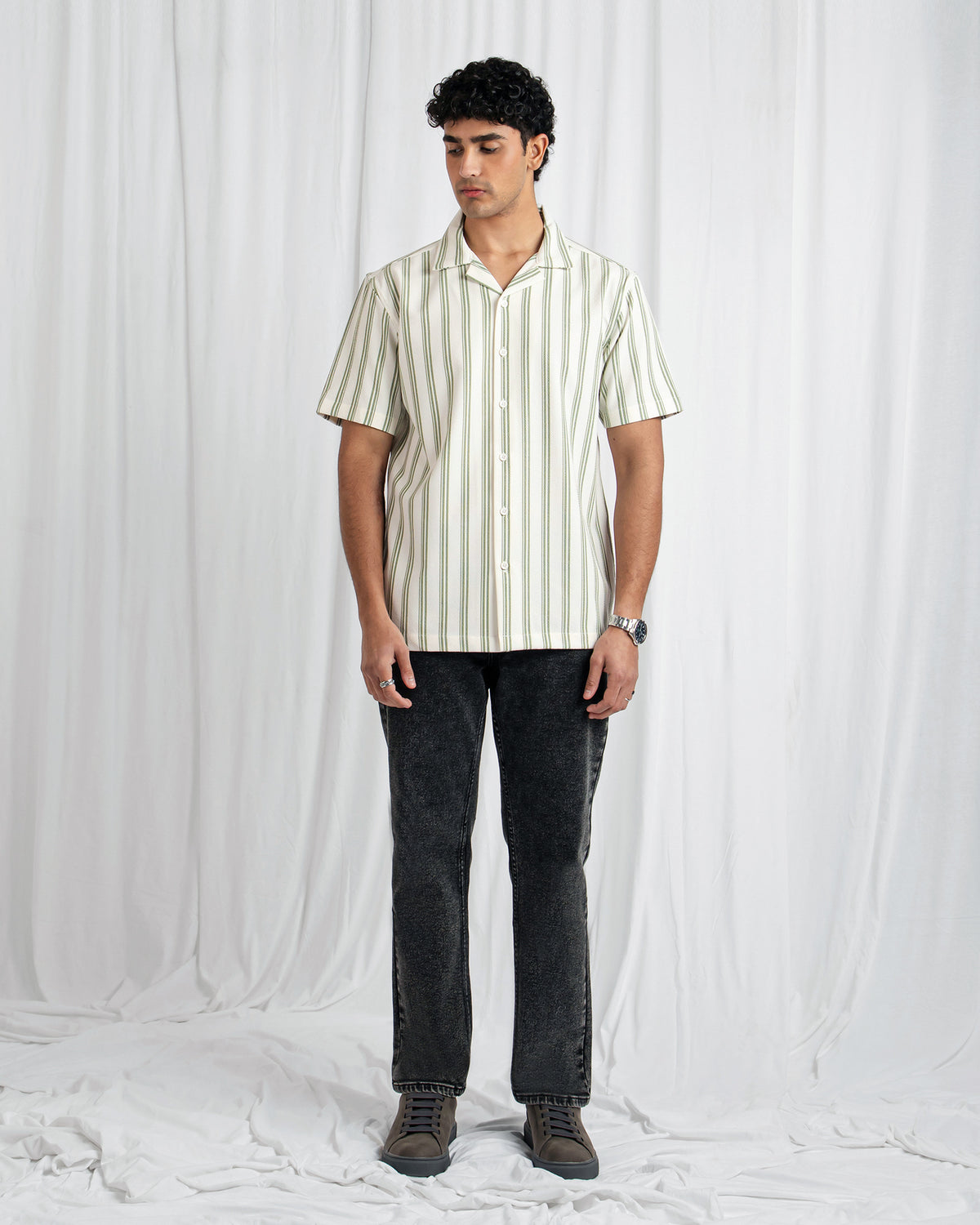 Men Relaxed Fit Casual Shirt - Engine - Buy Now