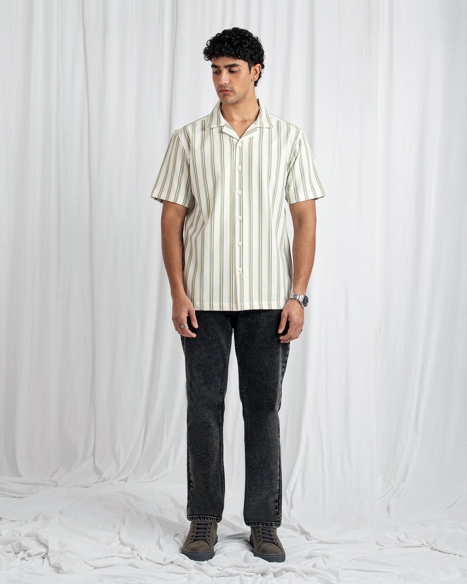 Men Relaxed Fit Casual Shirt - Engine - Buy Now