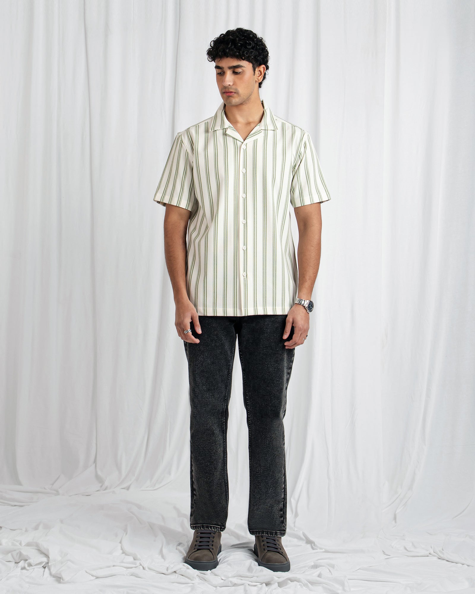 Men Relaxed Fit Casual Shirt - Engine - Buy Now
