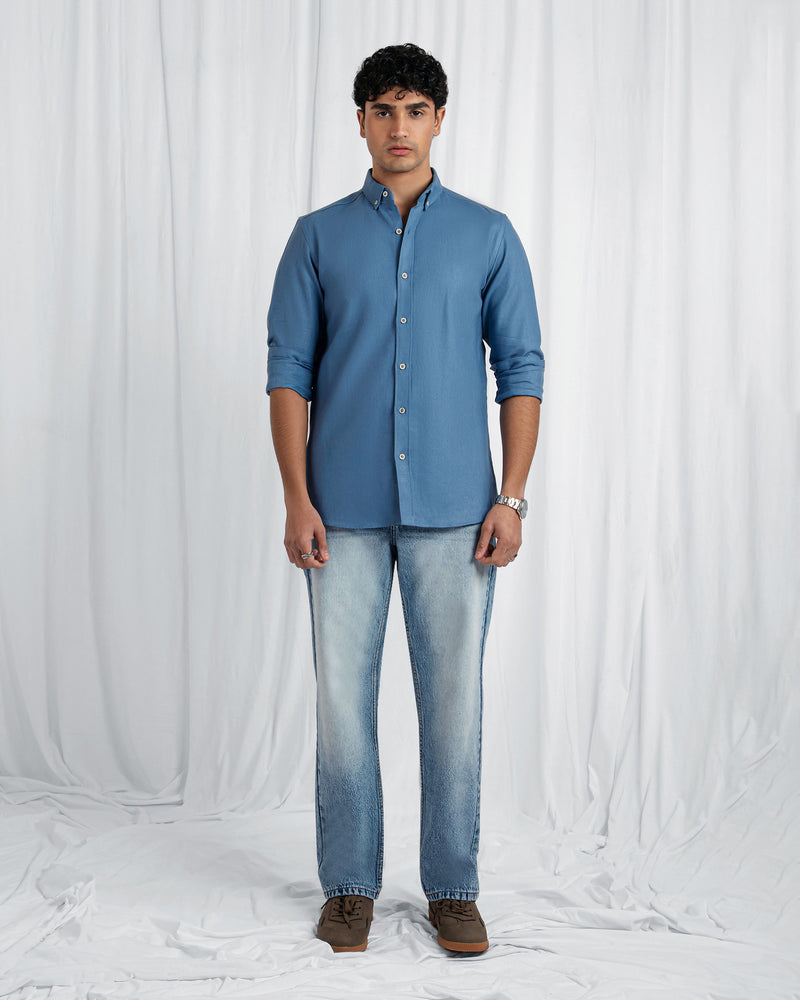 Men Regular Fit Casual Shirt - Engine - Buy Now