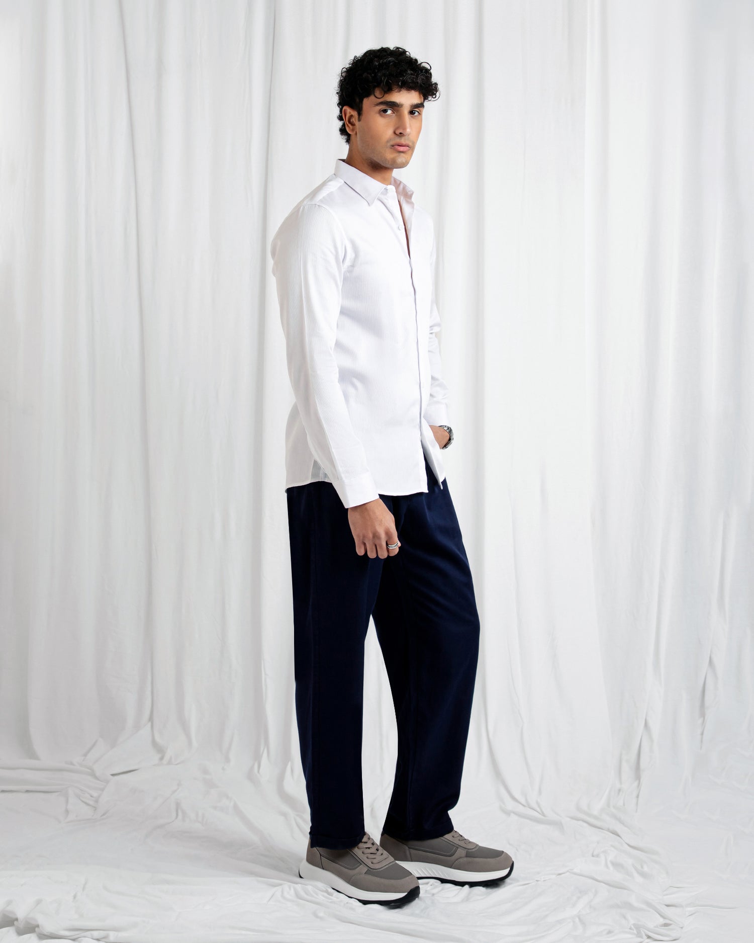 Men Regular Fit Casual Shirt - Engine - Buy Now