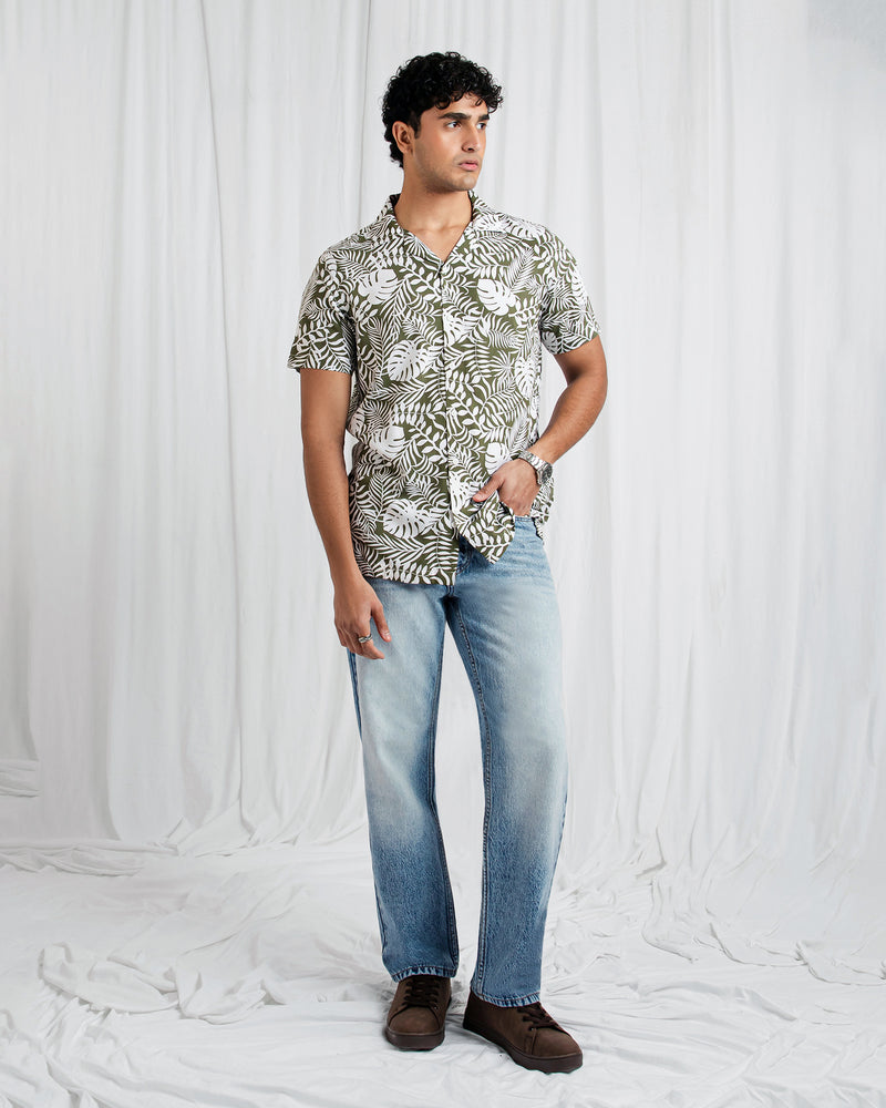Men Regular Fit Casual Shirt - Engine - Buy Now