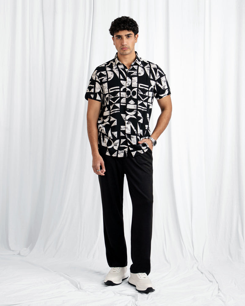 Men Regular Fit Casual Shirt - Engine - Buy Now