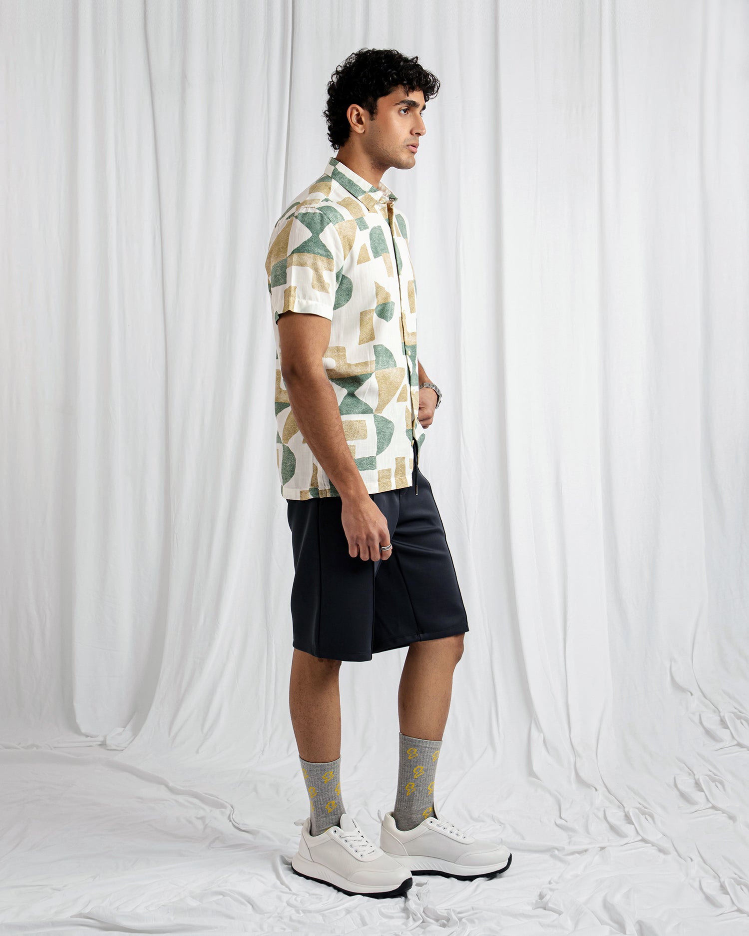 Men Regular Fit Casual Shirt - Engine - Buy Now