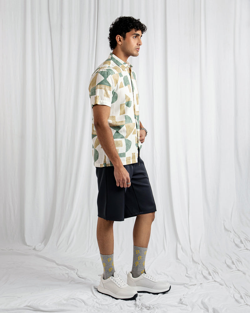 Men Regular Fit Casual Shirt - Engine - Buy Now