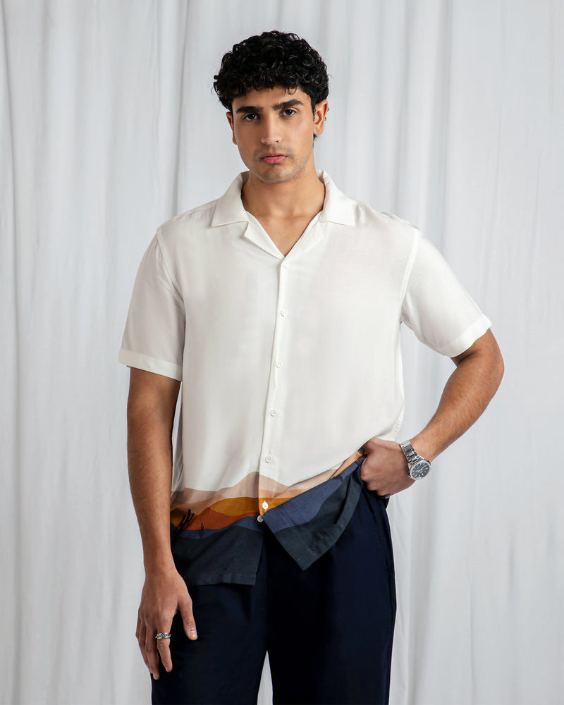Men Relaxed Fit Casual Shirt - Engine - Buy Now