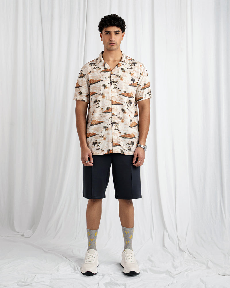 Men Relaxed Fit Casual Shirt - Engine - Buy Now