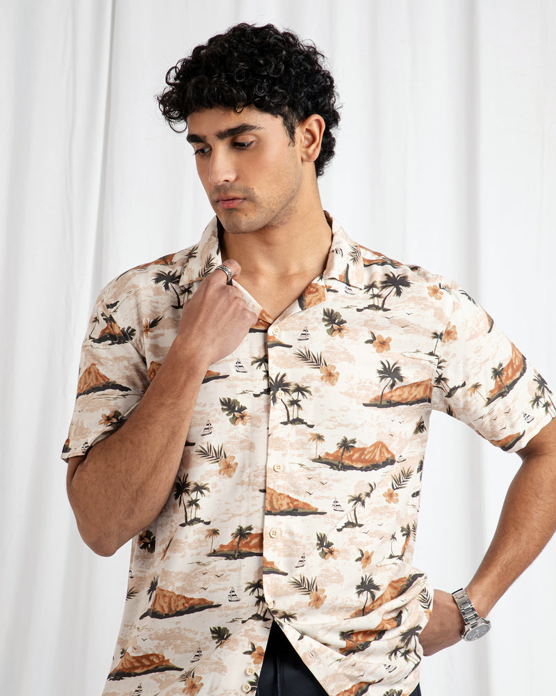 Men Relaxed Fit Casual Shirt - Engine - Buy Now