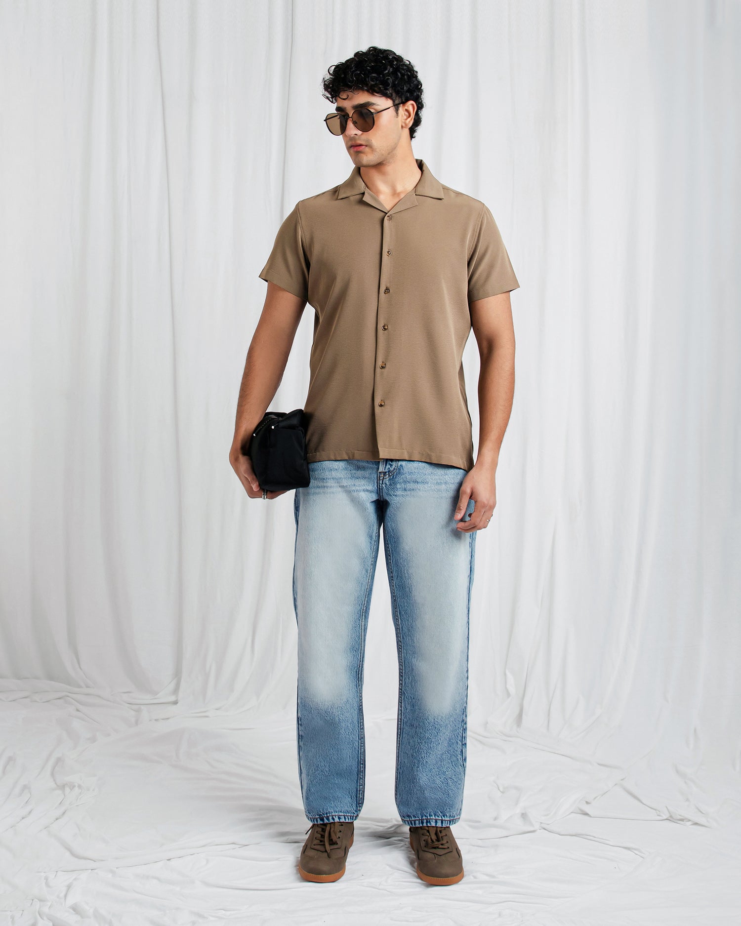 Men Regular Fit Casual Shirt - Engine - Buy Now