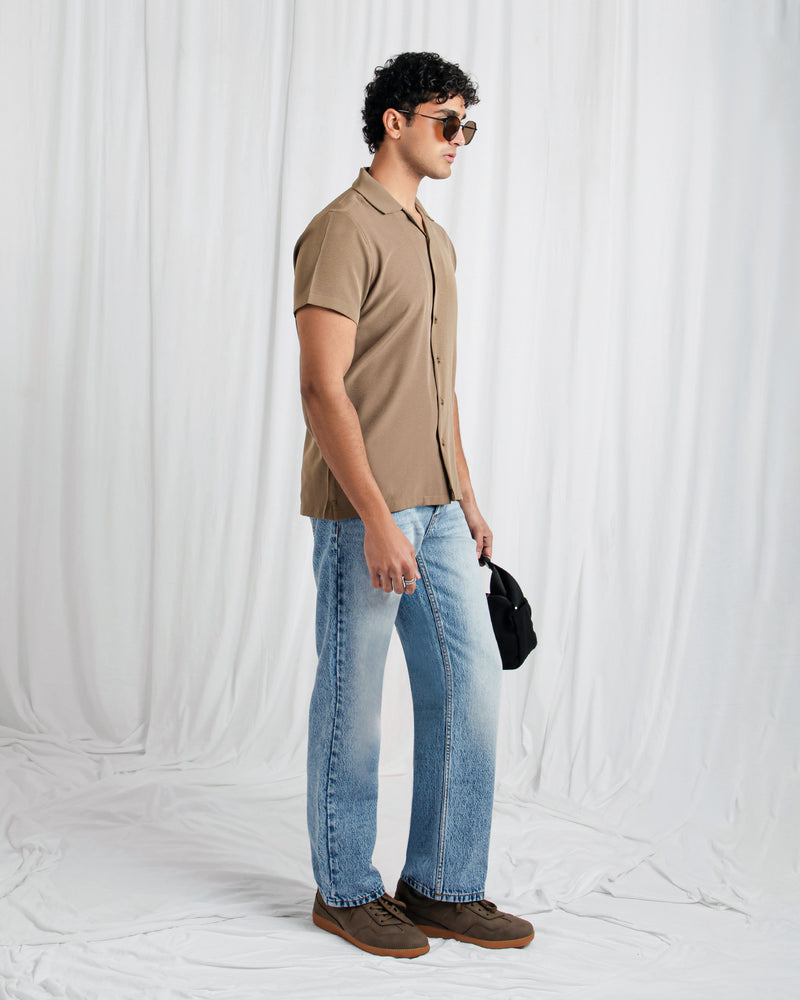 Men Regular Fit Casual Shirt - Engine - Buy Now