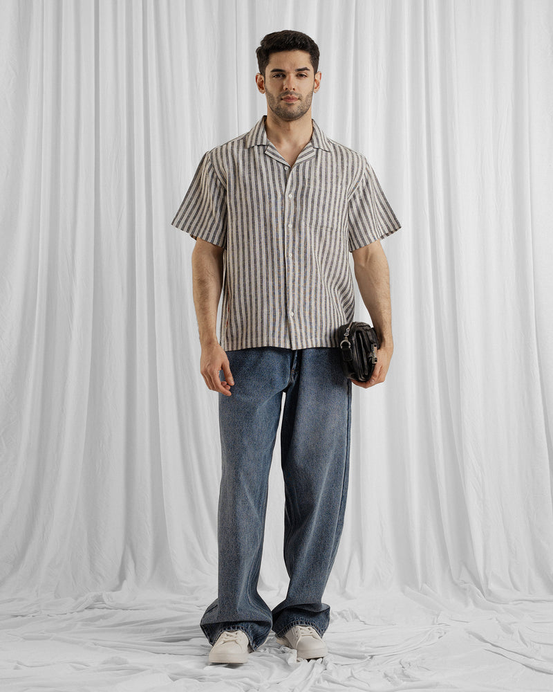 Men Relaxed Fit Casual Shirt - Engine - Buy Now