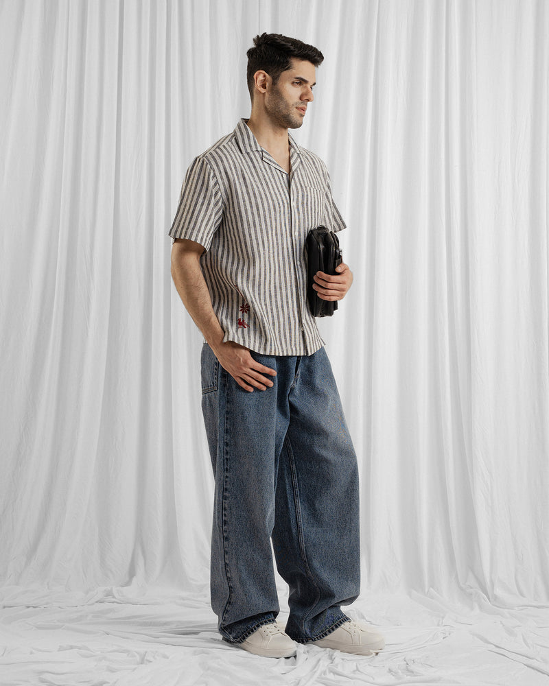Men Relaxed Fit Casual Shirt - Engine - Buy Now