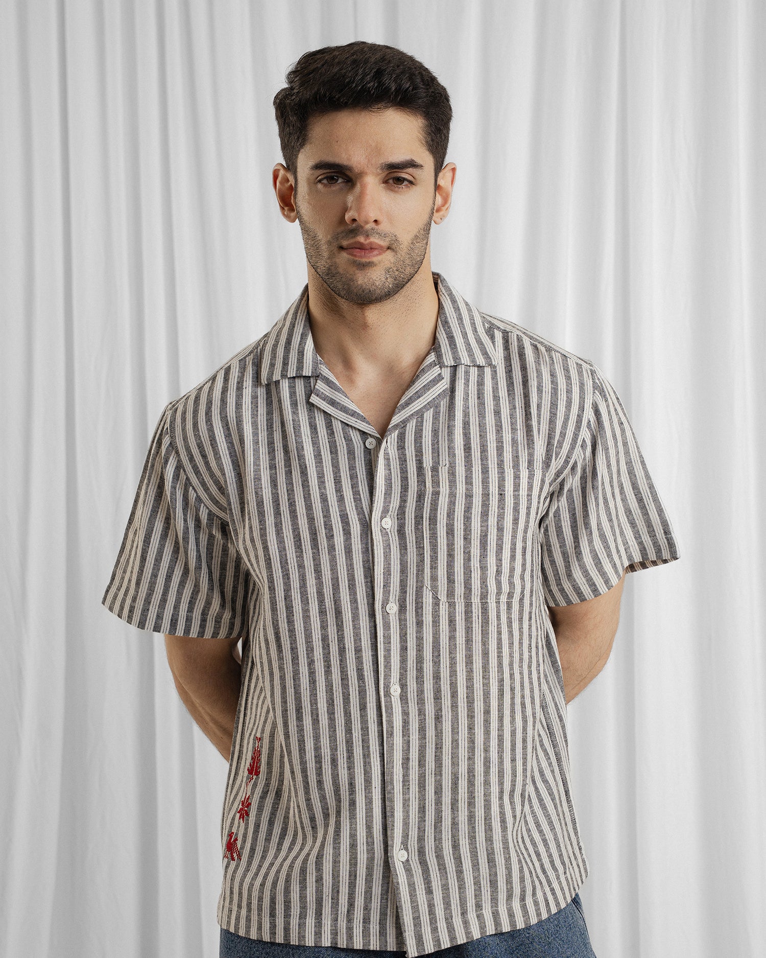 Men Relaxed Fit Casual Shirt - Engine - Buy Now