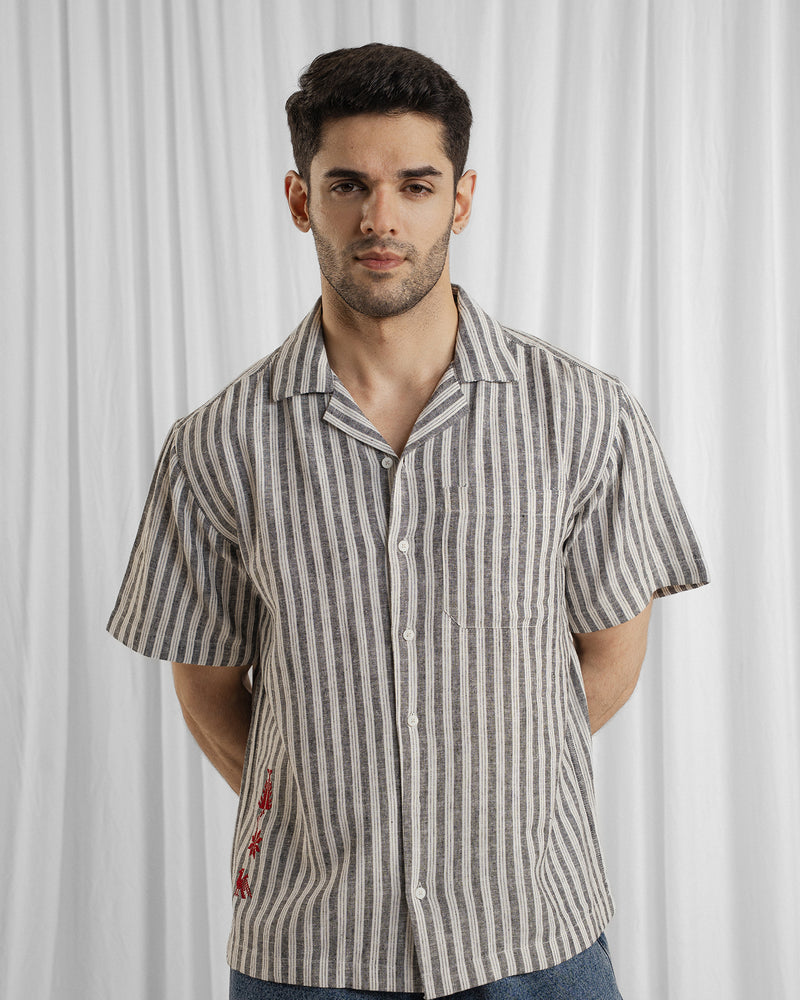 Men Relaxed Fit Casual Shirt - Engine - Buy Now